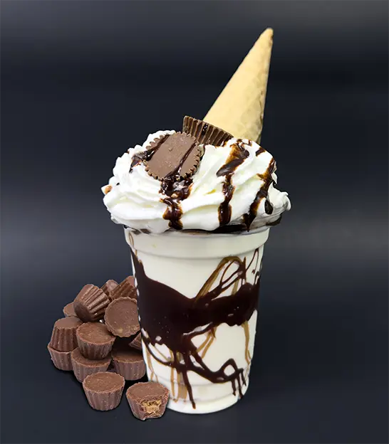 Twister sundae